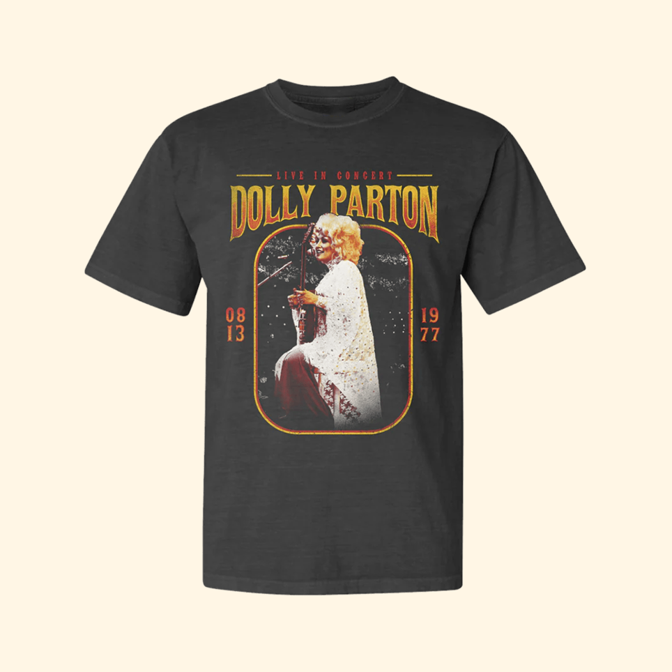 Dolly Live 1977 T-Shirt Dolly Parton Merch Dolly Parton Shirt Unique Father'sDay Birthday Gifts