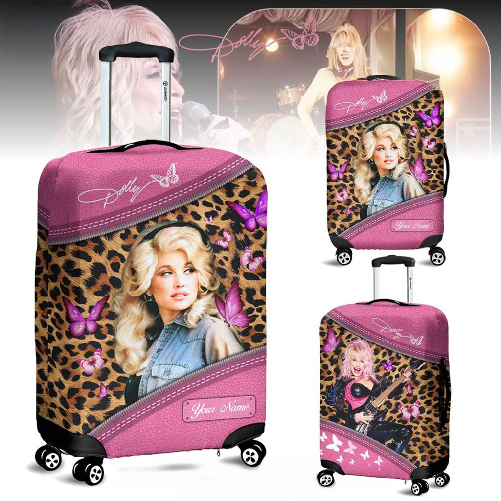 Dolly Parton American Country Singer 2025 Special Luggage Cover Fan Merch Gifts For Her