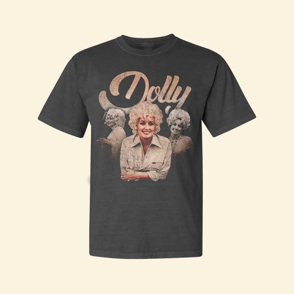 Dolly Vintage Collage T-Shirt Dolly Parton Merch Dolly Parton Shirt Good Fathers Day Gifts