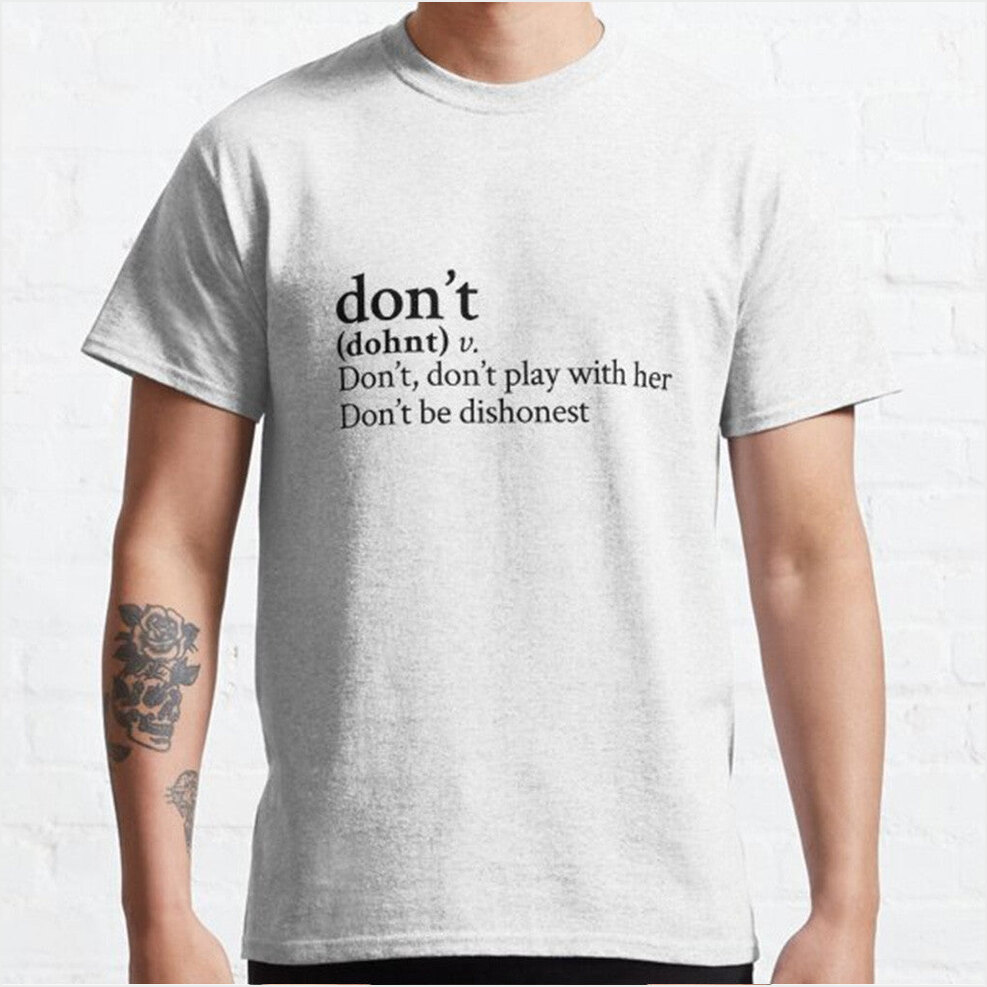 Don't by Bryson Tiller Stick The Song Classic T-Shirt Bryson Tiller Merch Him Birthday Gifts