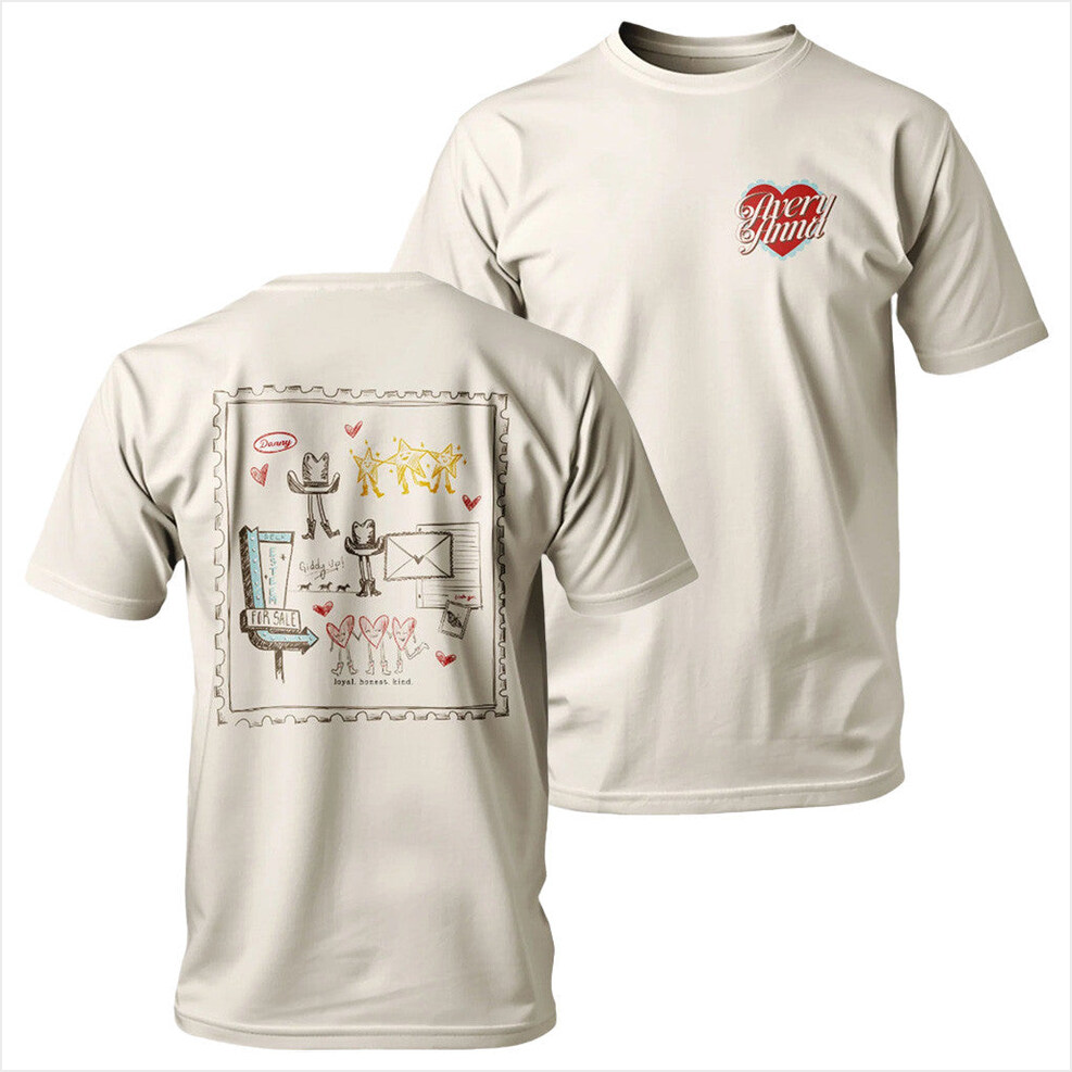 Doodle T-Shirt Avery Anna Merch Gift Ideas For Husband BFF Birthday Gifts Ideas
