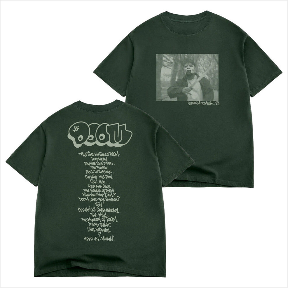 Doomsday 25 Shirt MF Doom Merch Good Birthday Gifts For Besties Christmas Presents