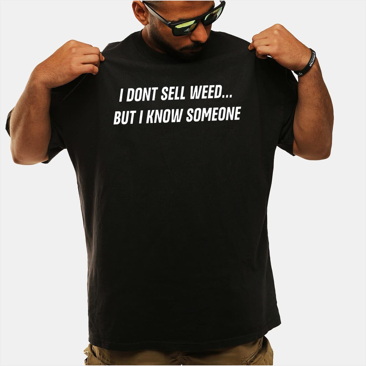 Dope As Yola I Don't Sell Weed But I Know Someone Shirt Best Gifts For Dad Birthday Gift Ideas