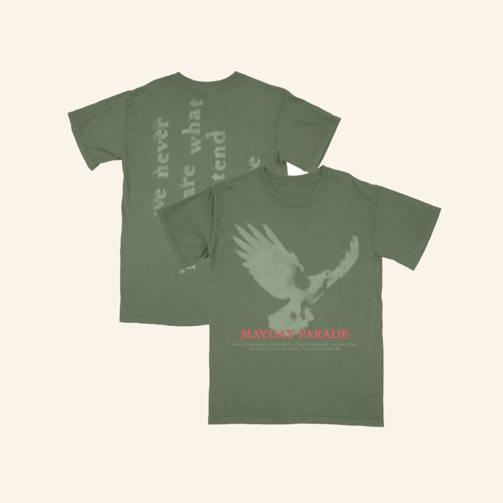 Dove Hemp T-Shirt Mayday Parade Merch Presents For Him Birthday Gifts For Best Friend