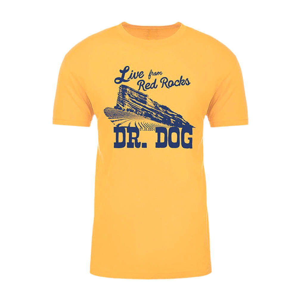 Dr Dog Merch Dr Dog Red Rocks T-Shirt Gifts For Sister Birthday Gifts For BFF