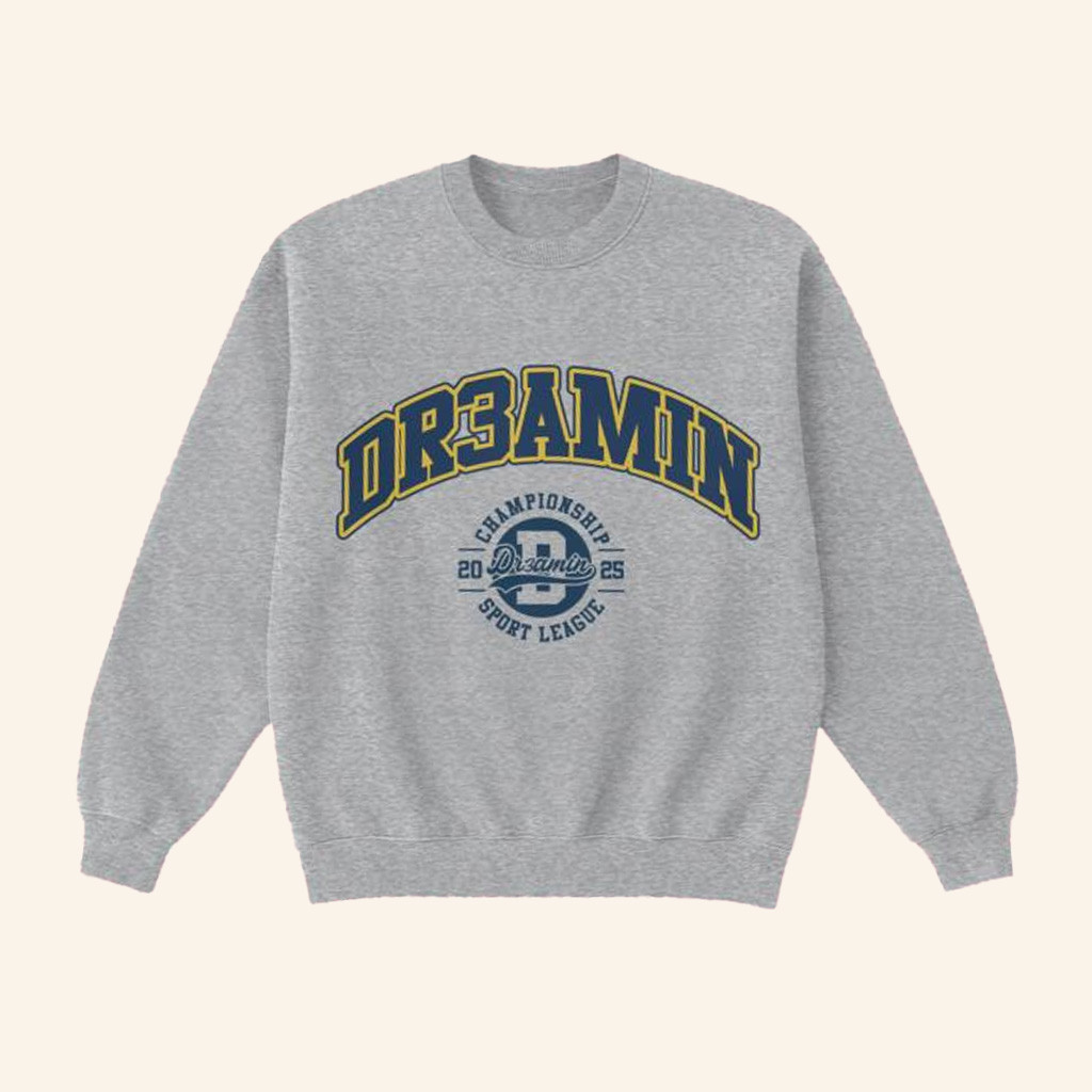Dr3amin Clothing Merch Dr3amin Championship Crewneck Sweatshirt Present For Husband