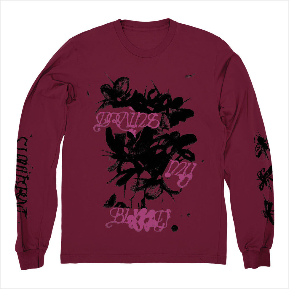 Drains My Blood Long Sleeve Shirt Cloud Rat Merch Cloud Rat Shirt Father's Day Gifts For Husband