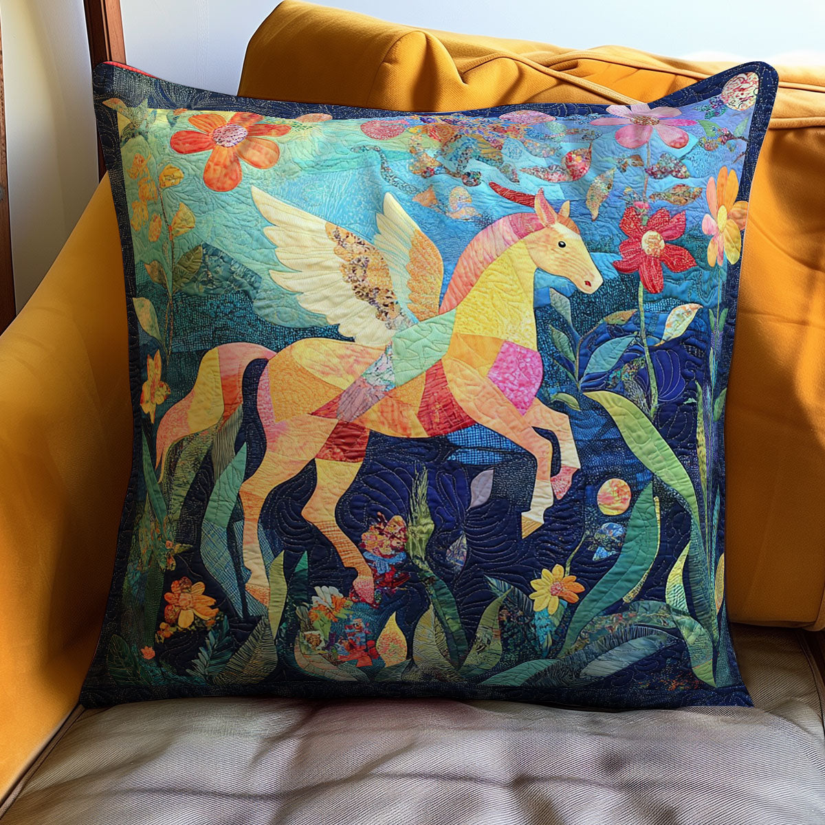 Dreams Quilt Pillow Case Square Pillow Covers Theme Items Best Xmas Presents For Her