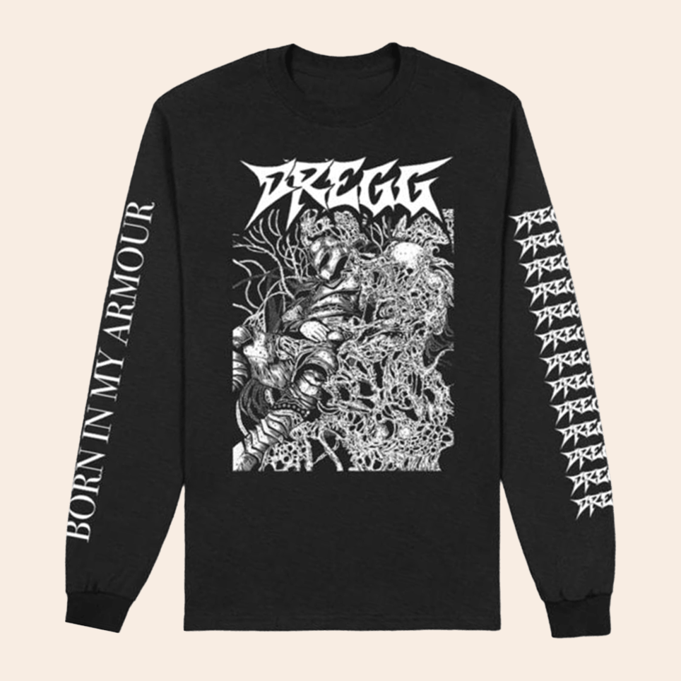 Dregg Born In My Armour Long Sleeve T-Shirt 24hundred Merch Sentimental Father's Day Gifts