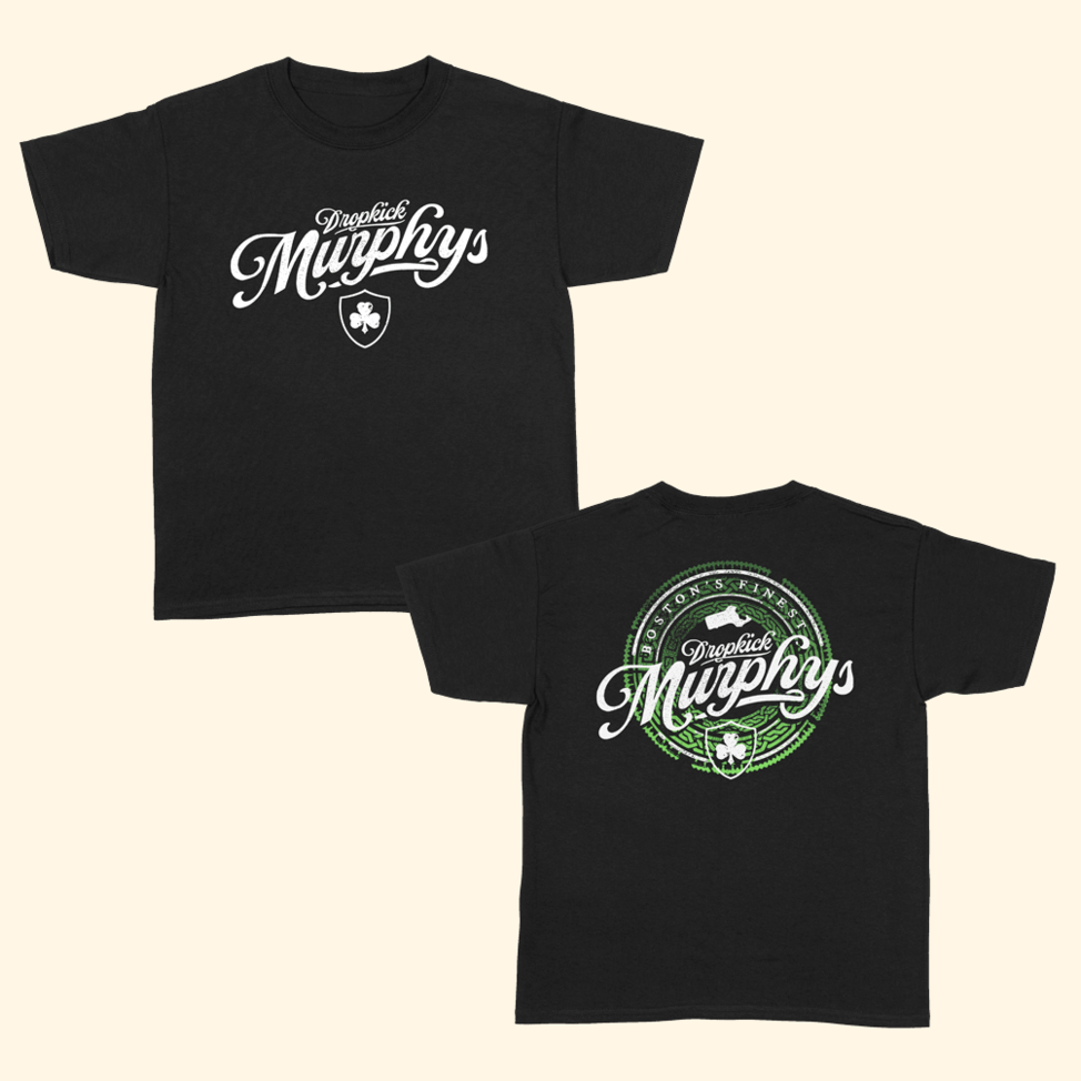 Dropkick Murphys Bostons Finest T-Shirt Dropkick Murphys Merch Birthday Gifts For Fans