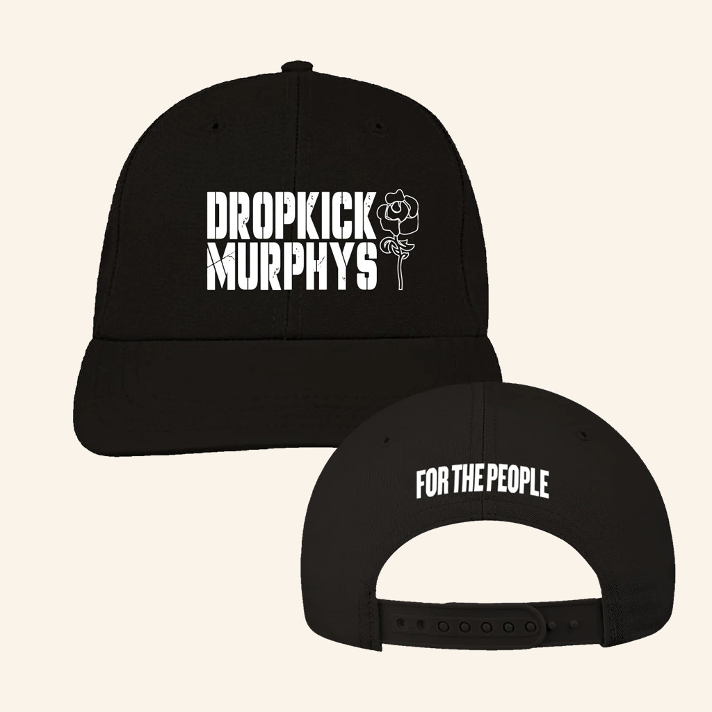 Dropkick Murphys Merch For The People Logo Embroidered Hat Gift Ideas For Her