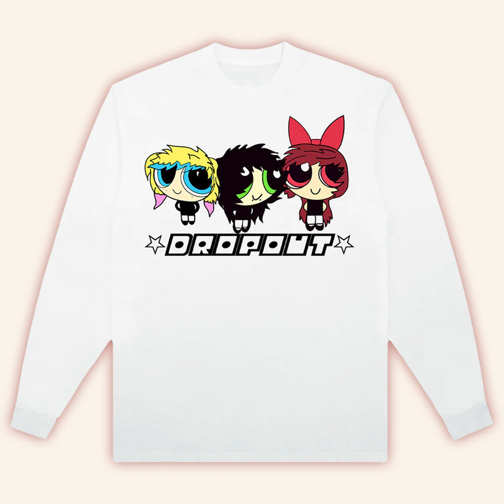 Dropout Merch Dropout Girls Long Sleeve Shirt Gift Ideas For Friends
