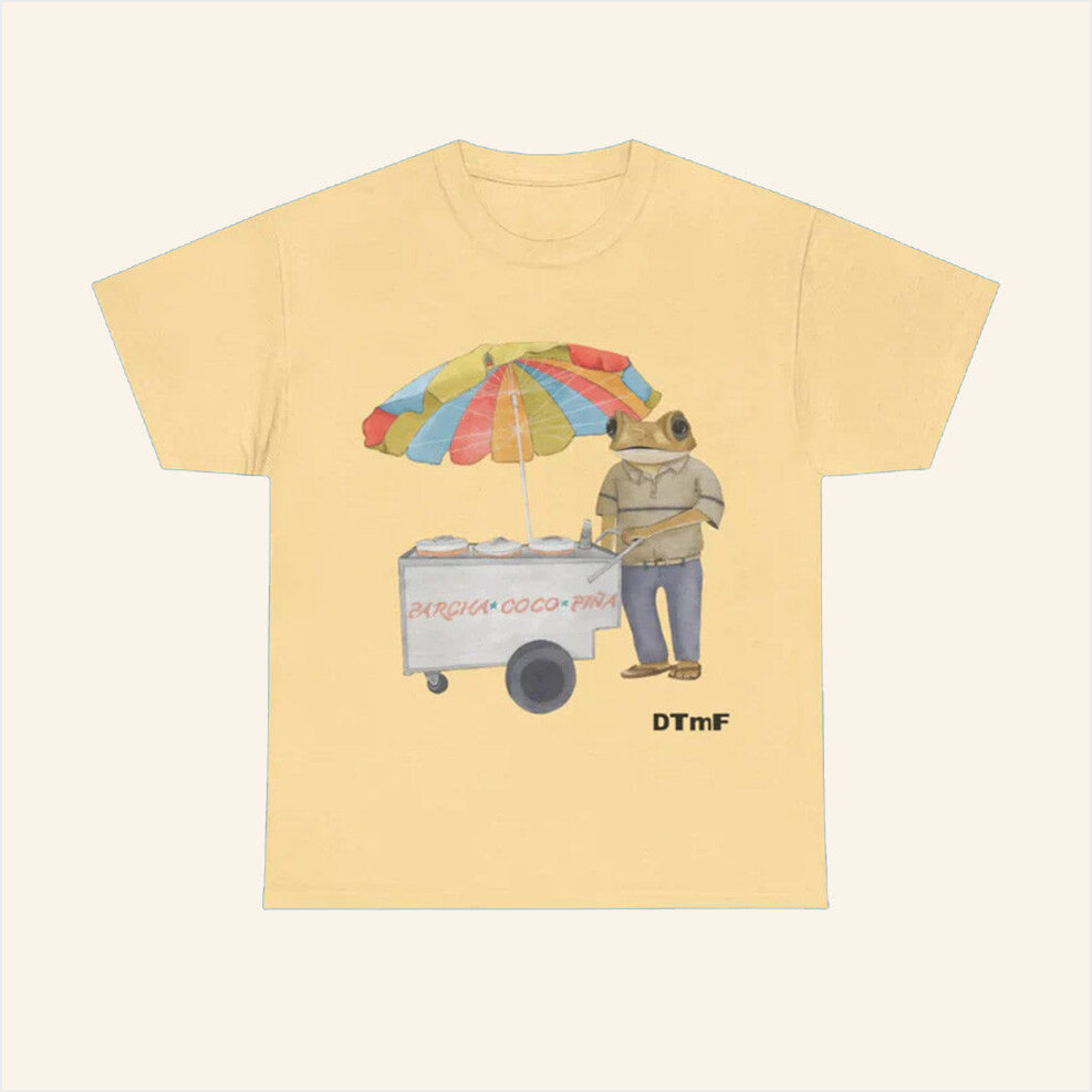 DTMF Merch Concho Yellow T-Shirt Bad Bunny Merch Gift Ideas For Her BFF Birthday Gifts Ideas