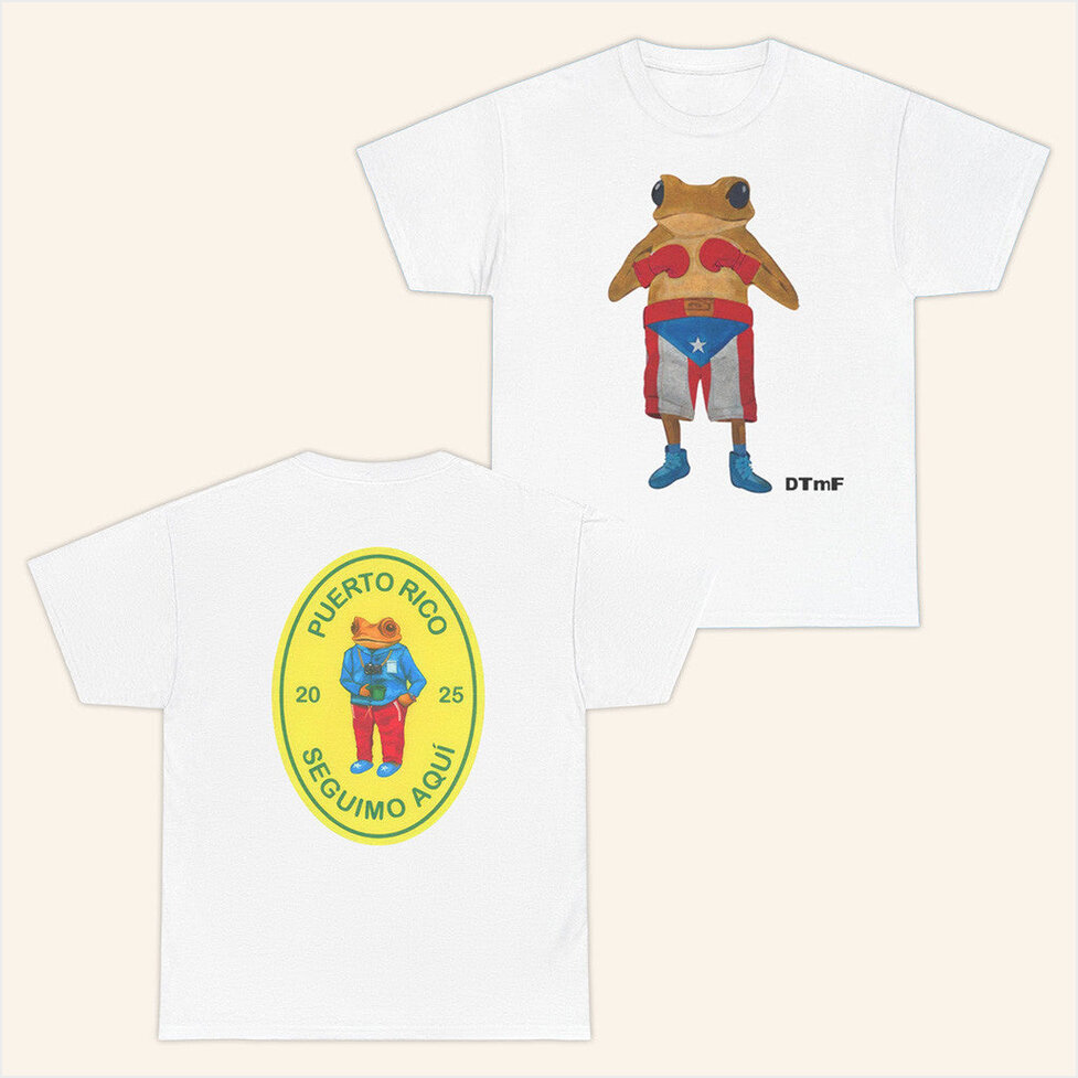 DTMF White Concho T-Shirt DTMF Merch Debi Tirar Mas Fotos Merch Best Friend Birthday Gifts