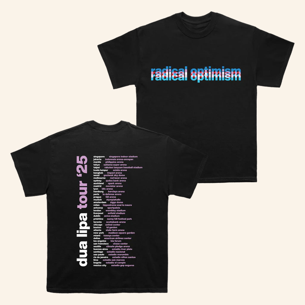 Dua Lipa Merch Tour 2025 Dated Tour T-Shirt Gifts For Music Lovers