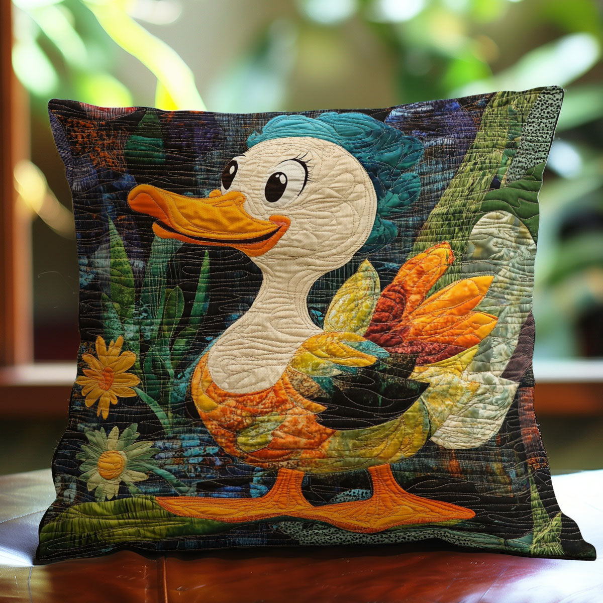 Duck Quilt Pillow Case Items Gifts For Duck Lovers Christmas