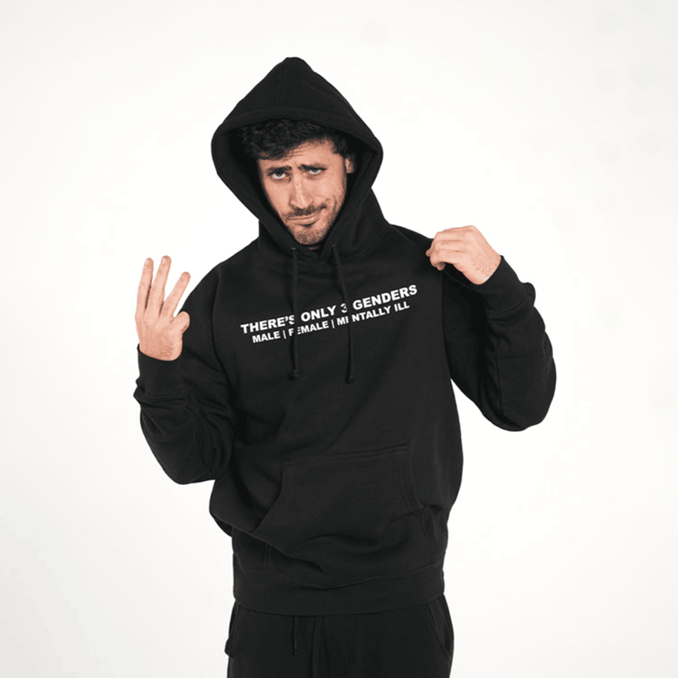 Duke Gomez Merch There's Only 3 Genders Hoodie Dad Gifts For Father's Day 2025 Gifts For Fans
