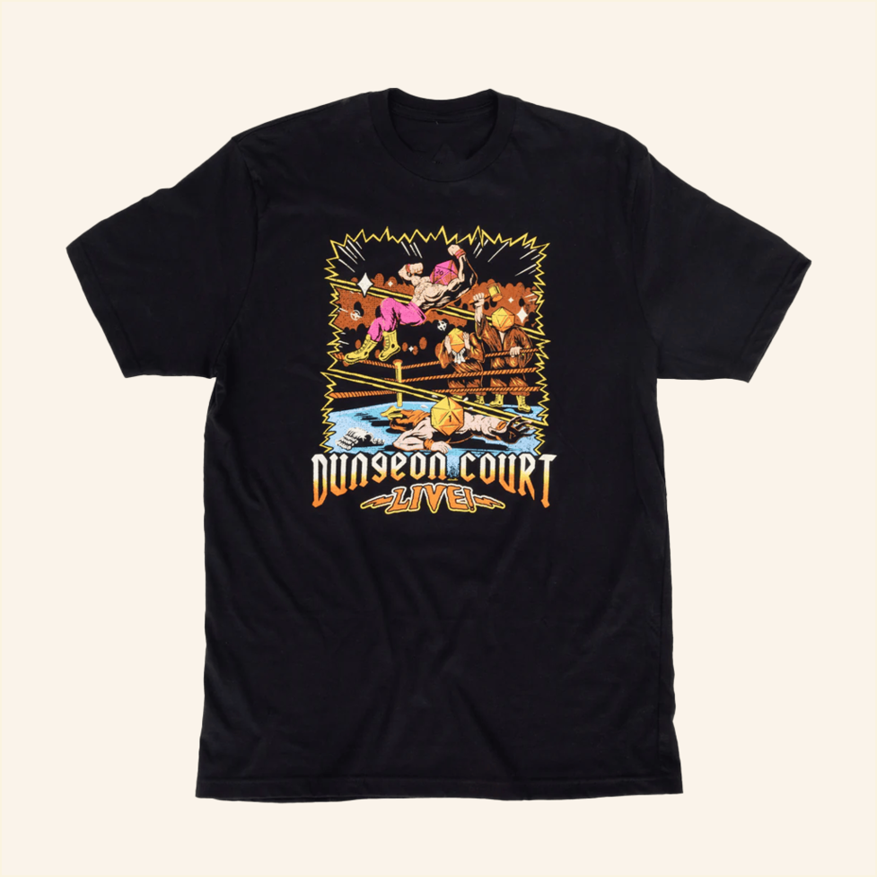 Dungeon Court T-Shirt Naddpod Merch Birthday Gifts For Friends Christmas Presents