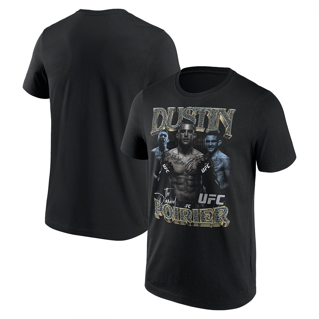 Dustin Poirier 318 Quasar T-Shirt Black Fan Merch Gifts For Husband