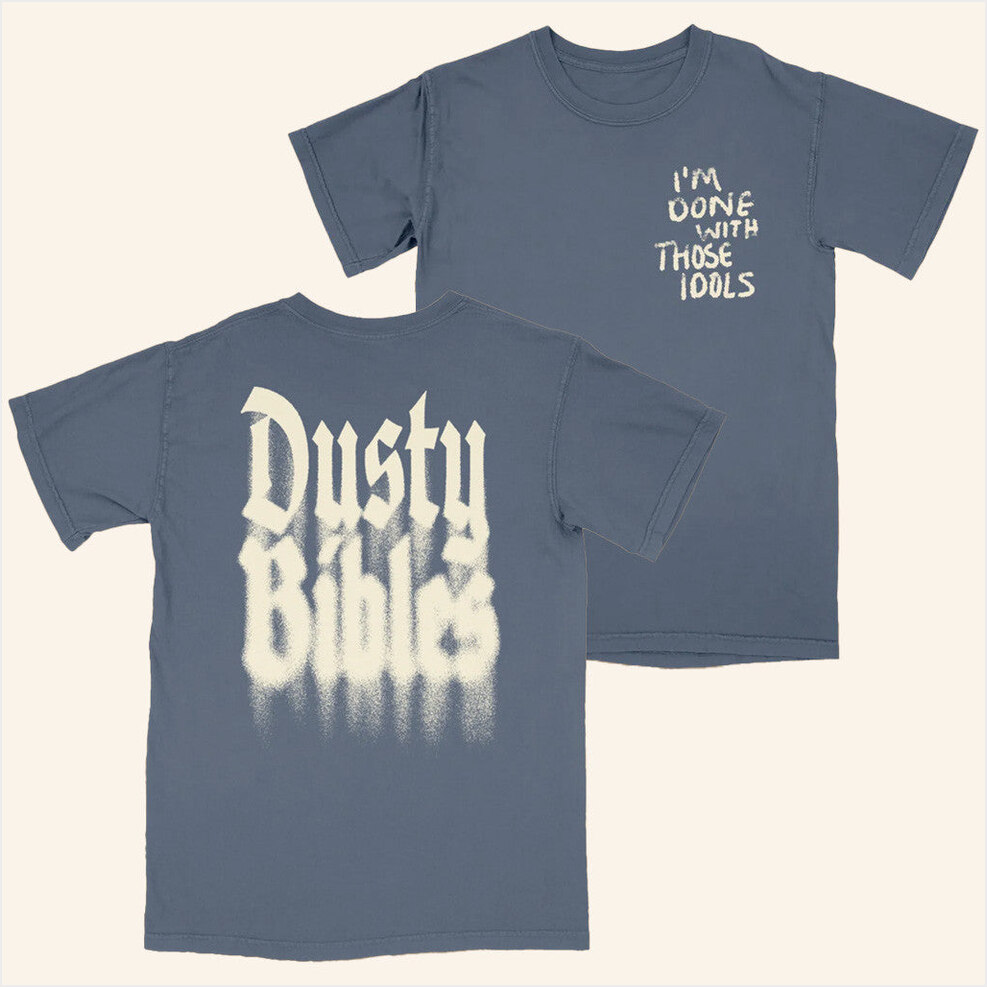 Dusty Bibles T-Shirt Josiah Queen Merch Birthday Gifts For Friends Gifts For Besties