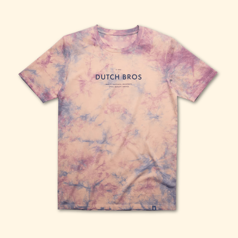 Dutch Bros Pastel Tie Dye T-Shirt Dutch Bros Merch Good Father'S Day Presents Gifts For Brother