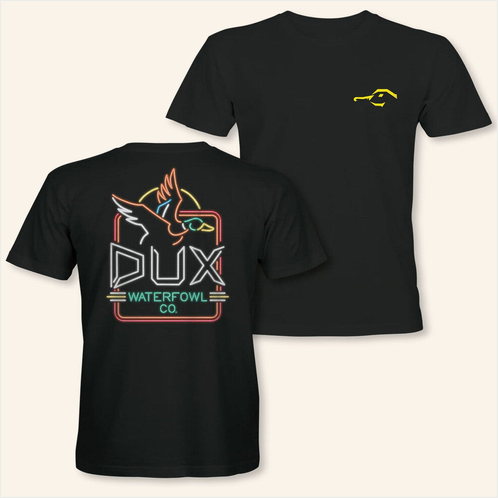 Dux Neon Sign T-Shirt Duxbux Merch Gift Ideas For Boyfriend BFF Birthday Gifts Ideas