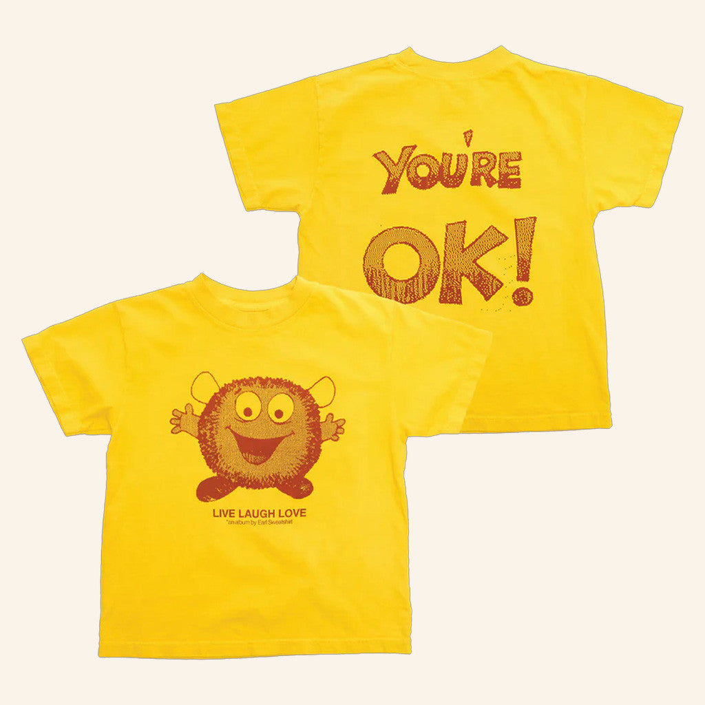 Earl Sweatshirt Merch You're Ok Gold T-Shirt Gifts For Besties