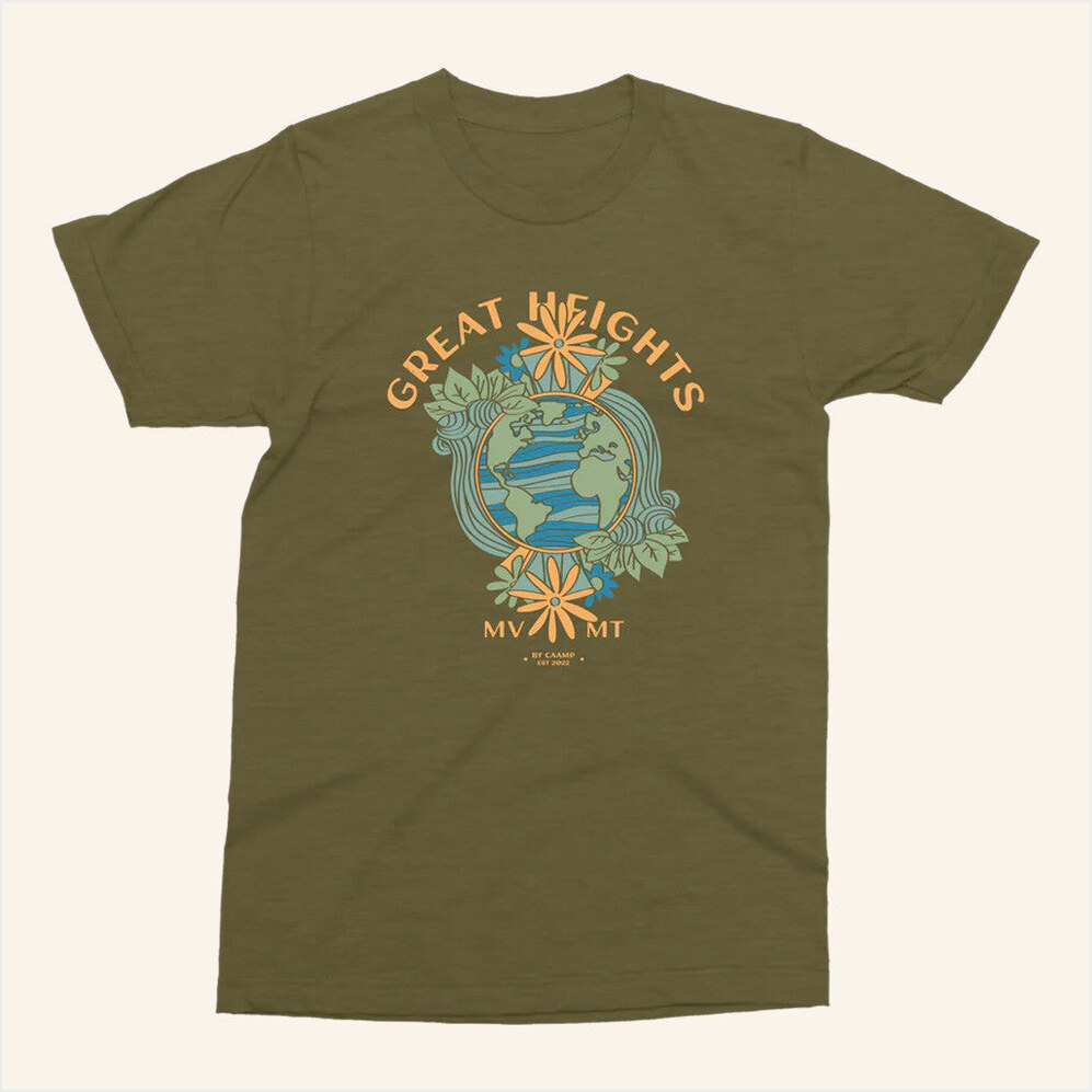 Earth T-Shirt Caamp Merch Birthday Gifts For Best Friend Christmas Presents