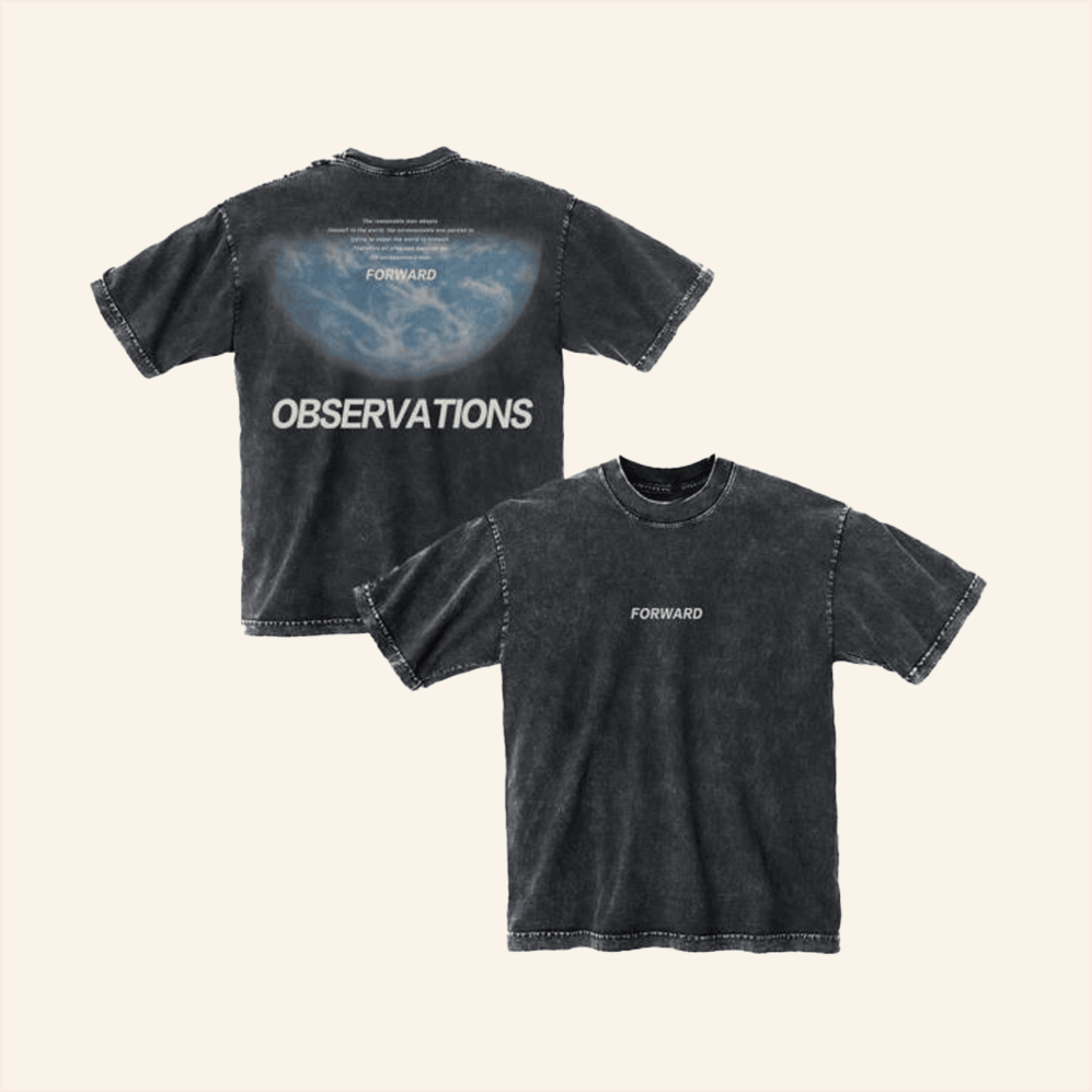 Earth T-Shirt Forward Observations Merch Birthday Gift Ideas Christmas Presents