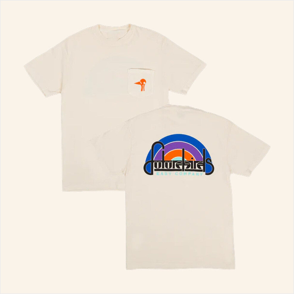 Easy Co Rainbow Pocket T-Shirt Futurebirds Music Merch Music Lovers Gifts For Friends