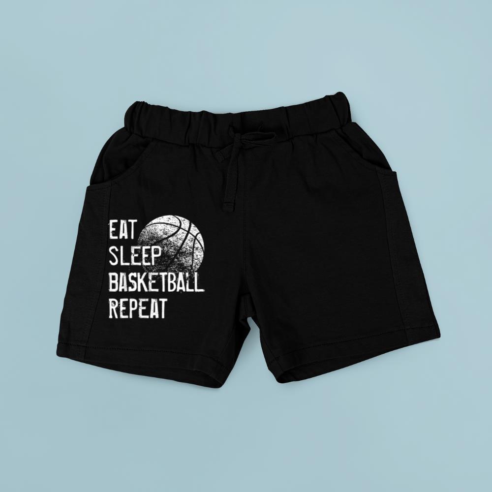 Eat Sleep Basketball Repeat Shirt for Men Women Girls Boys Short