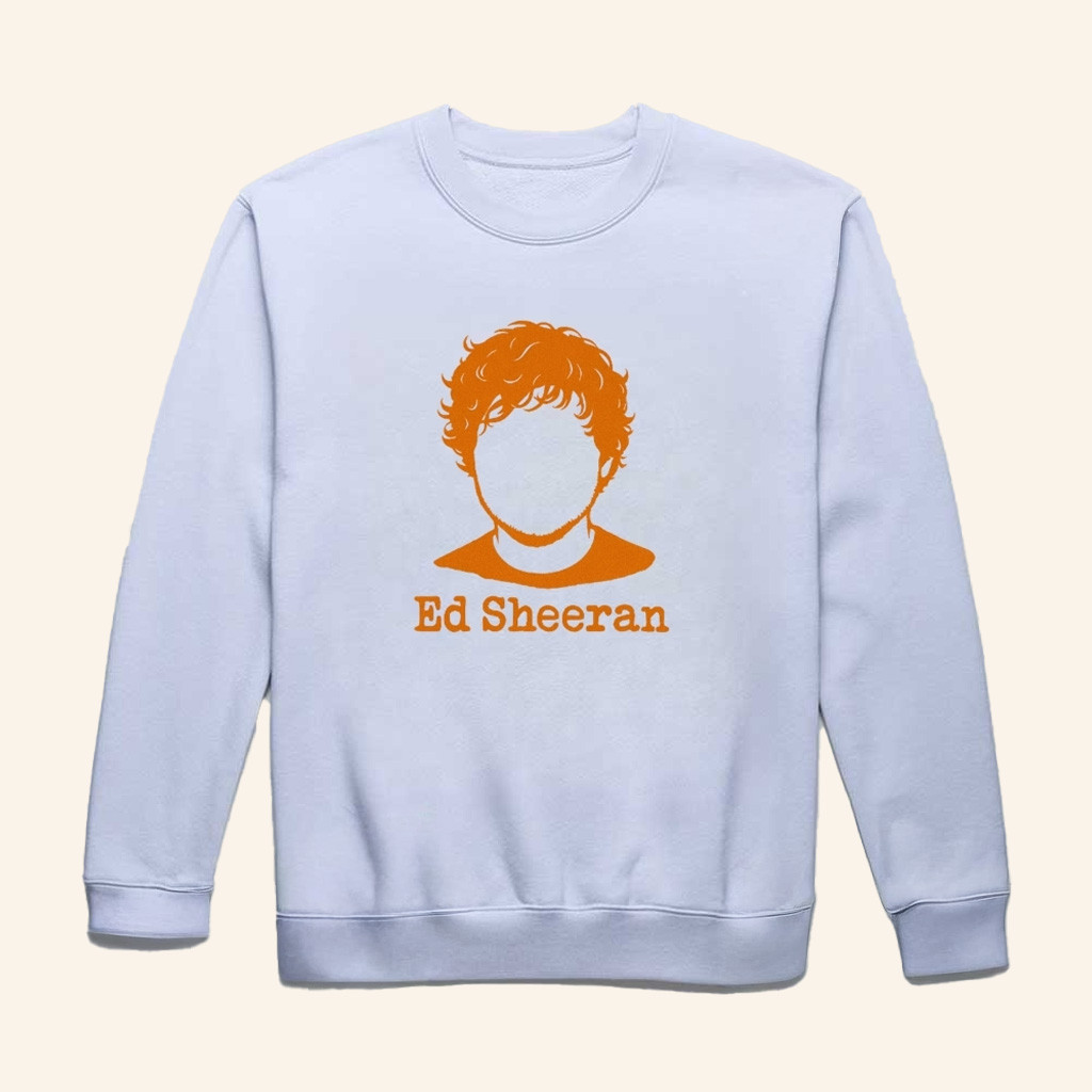 Ed Sheeran Orange Hair Shirt Ed Sheeran Merch Gifts For Music Enthusiasts
