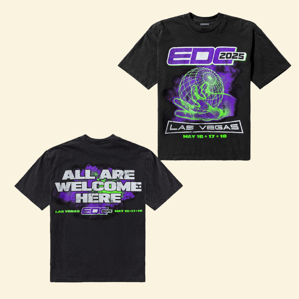 EDC Las Vegas Worldwide T-Shirt EDC Merch Gifts For Music Fans Father's Day Gifts For Dad