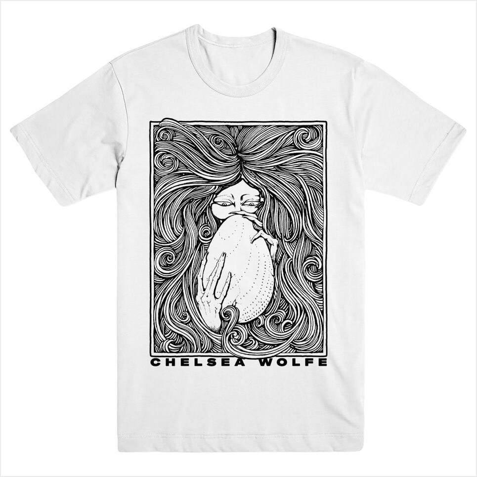 Egg White Shirt Chelsea Wolfe Merch Chelsea Wolfe Shirt Father'S Day Birthday Gifts For Husband