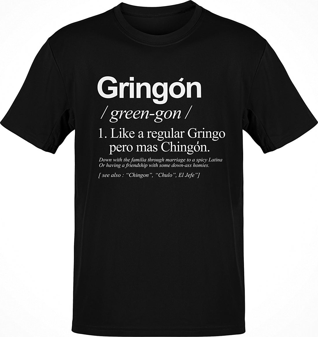 El Gringon OG Old School T-Shirt Vintage Tees Gifts For Dad