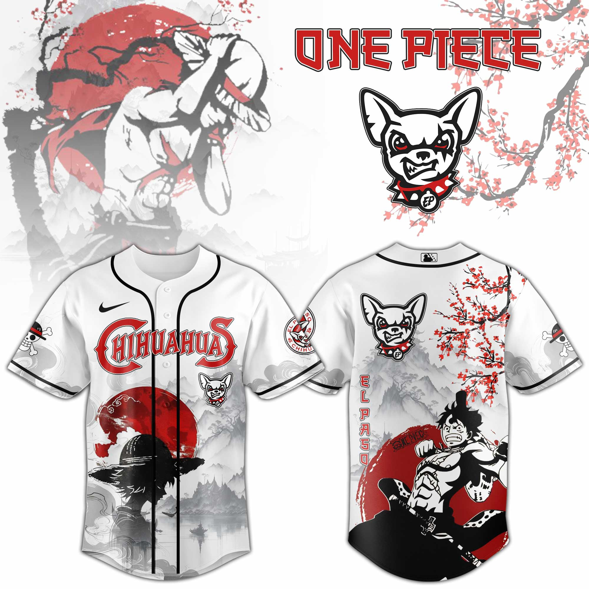 El Paso Chihuahuas Milb X One Piece Japan Baseball Jersey For Fans