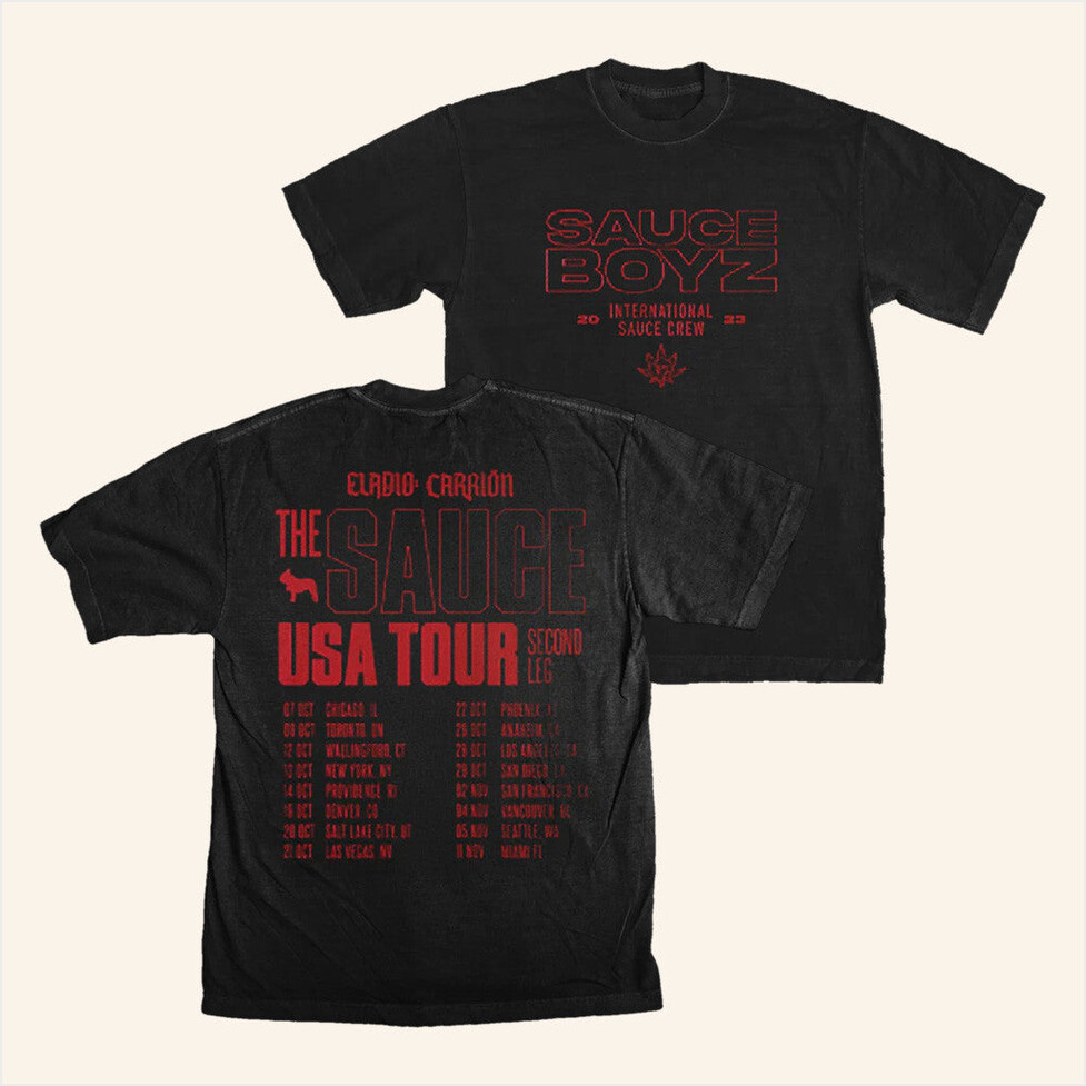 Eladio 2023 Fall Tour T-Shirt Eladio Carrion Merch Birthday Gifts For Dudes Gifts For BFF