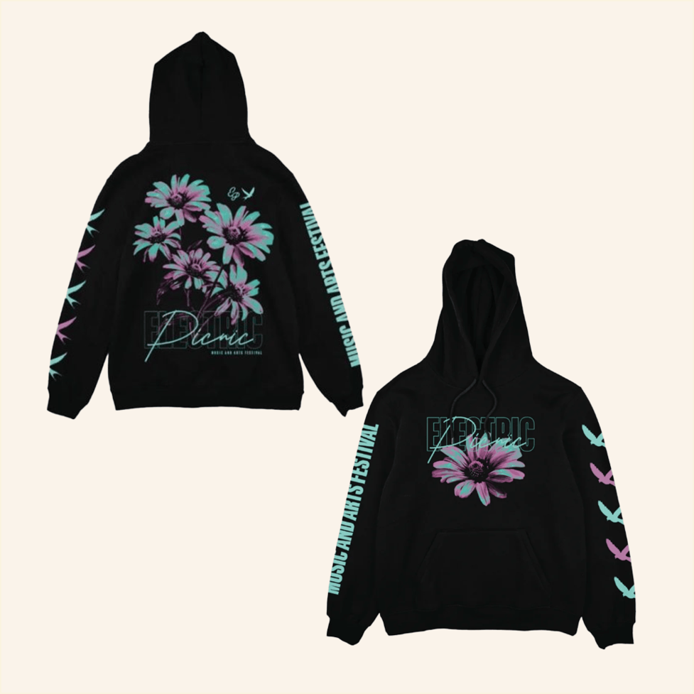 Electric Flowers Hoodie Electric Picnic Merch Birthday Gift Ideas Christmas Presents