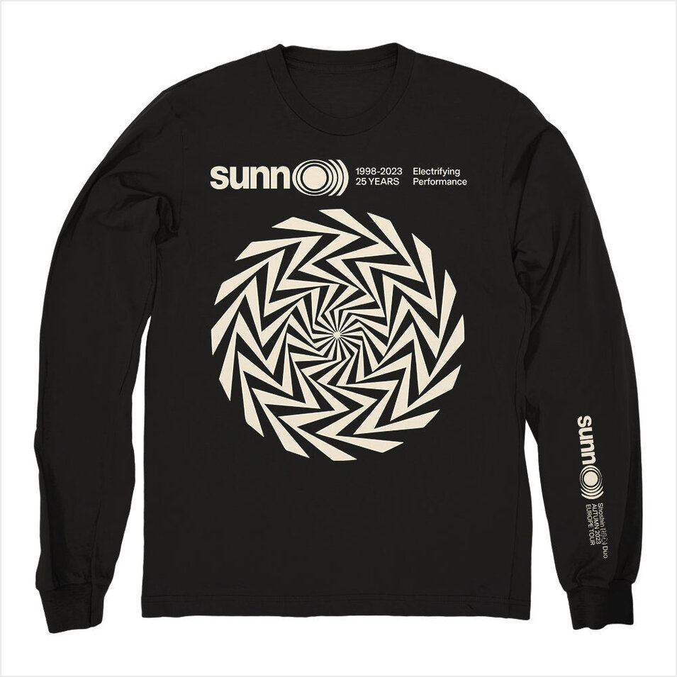 Electrifying Performance Long Sleeve Shirt Sunn O))) Merch Sunn O))) Shirt Father's Day Gifts For Husband
