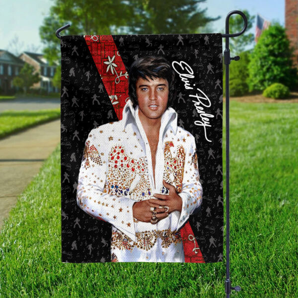 Elvis Presley Flag Fan Merch Gifts For Music Lovers