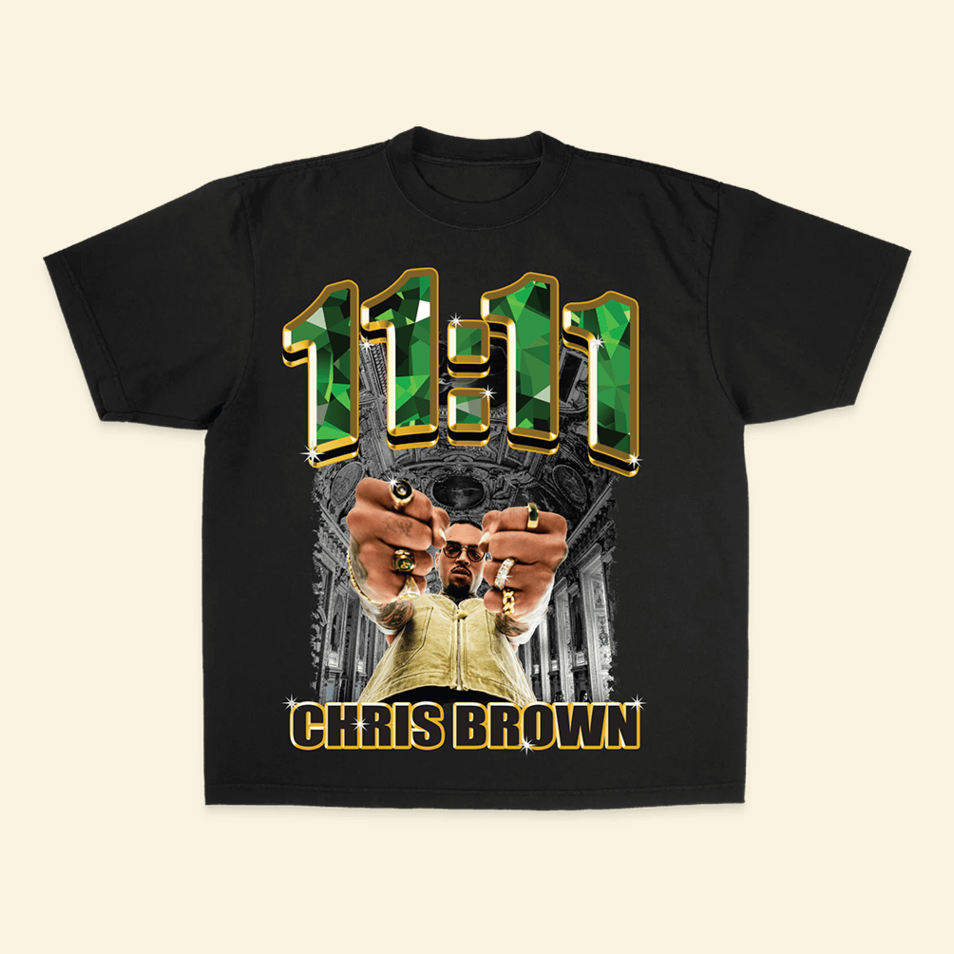 Emeralds And Gold S'S T-Shirt Chris Brown Merch Best Father's Day Special Gifts For Dad