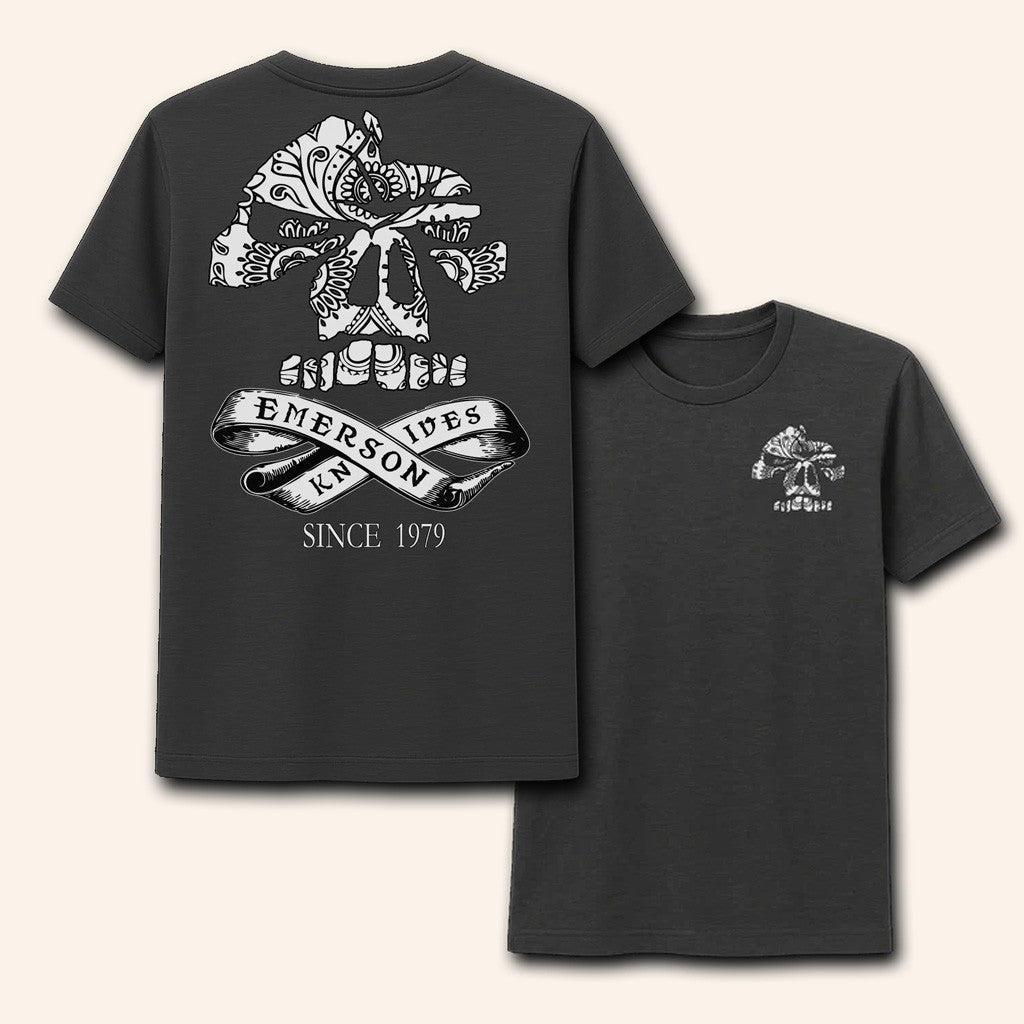 Emerson Knives Merch Sugar Skull T-Shirt Birthday Gift For Him