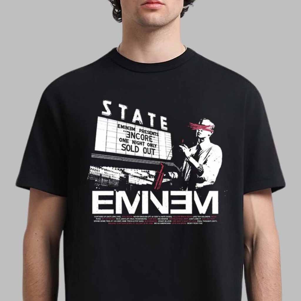 Eminem Encore 20th Dynamite T-Shirt Eminem Merch Best Gifts For Music Lovers