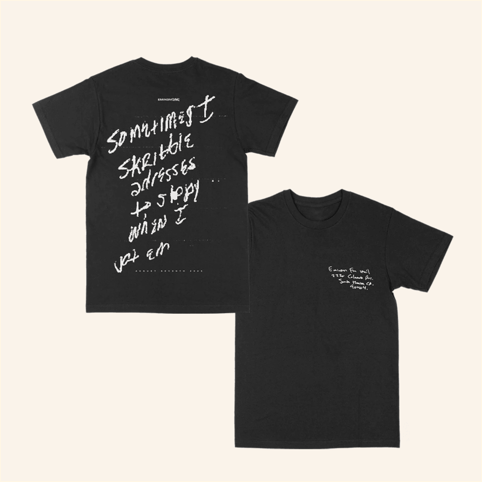 Eminem Stans Gfx Address T-Shirt Complex Merch Birthday Gifts For Husband Gifts For Friends