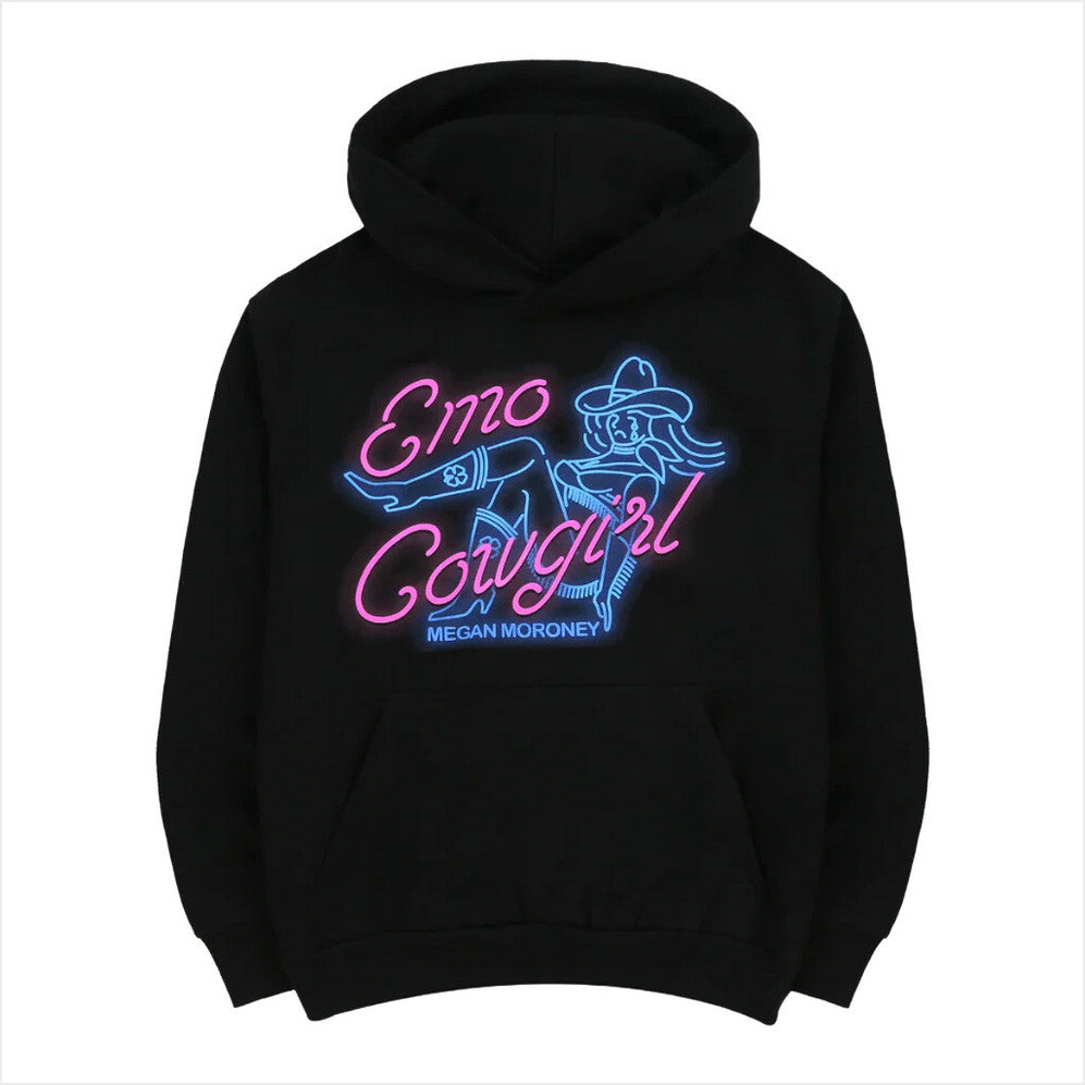 Emo Cowgirl Hoodie Megan Moroney Merch Best Birthday Gifts For Best Friend Christmas Presents