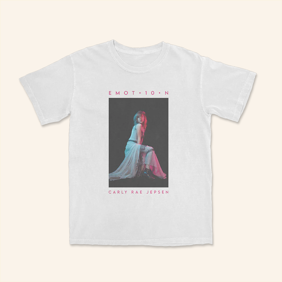Emotion 10 Year Anniversary T-Shirt Carly Rae Jepsen Merch Gifts For Fans Gifts For Friends