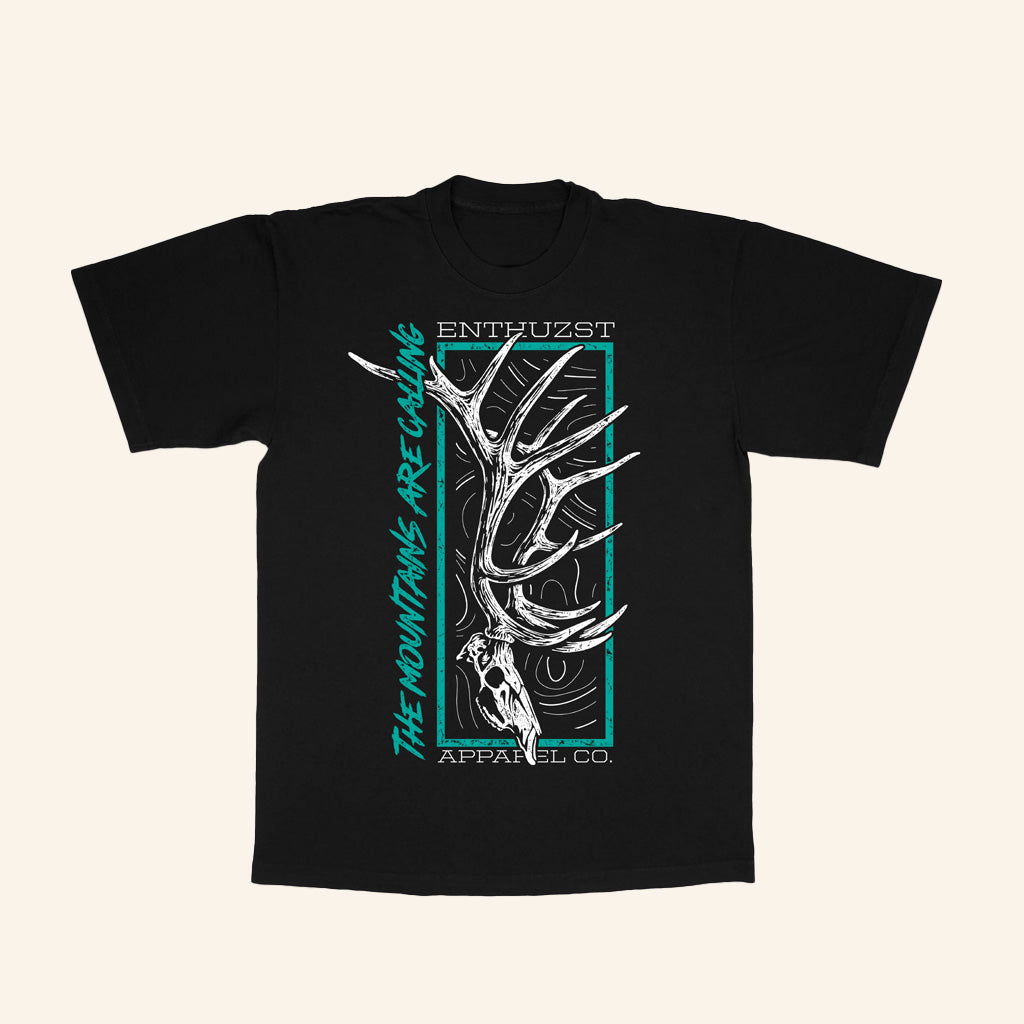 Enthuzst Merch Mountains Calling T-Shirt Birthday Present For Husband