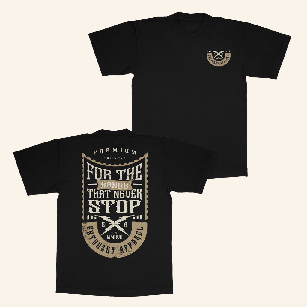 Enthuzst Merch Workin Hands Shirt Birthday Present For Him