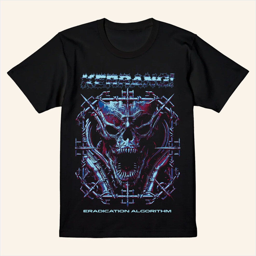 Eradication T-Shirt Kerrang Merch Best Friend Birthday Gifts For Him Christmas Presents