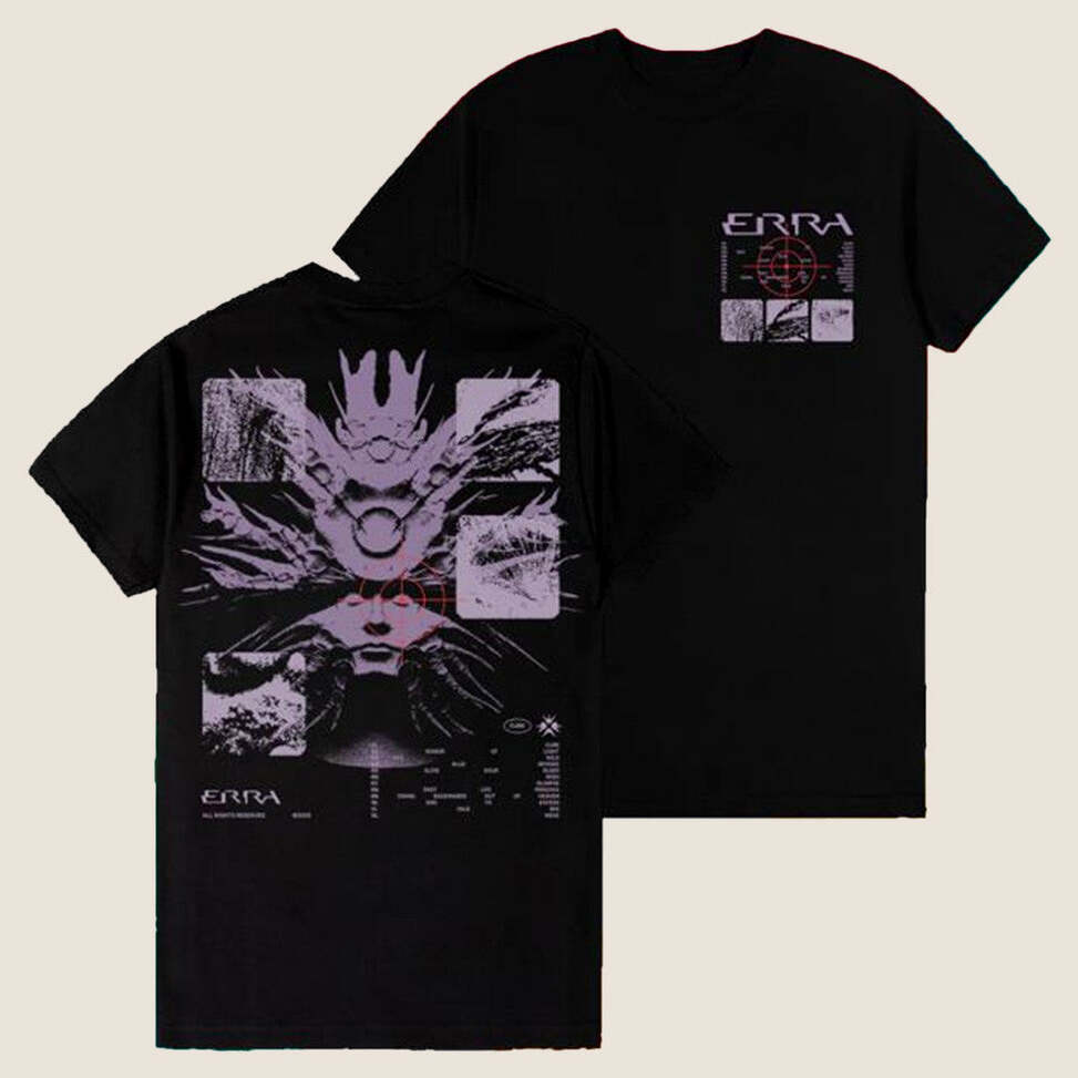 Erra Merch Crosshair T-Shirt Presents For Boyfriend Birthday Gifts For Besties